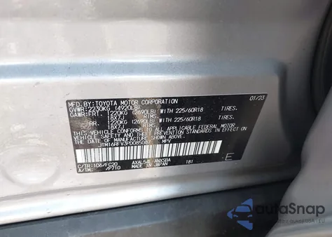 2023 Toyota Rav4 Hybrid Se from USA, damaged, VIN JTM16RFV3PD085087